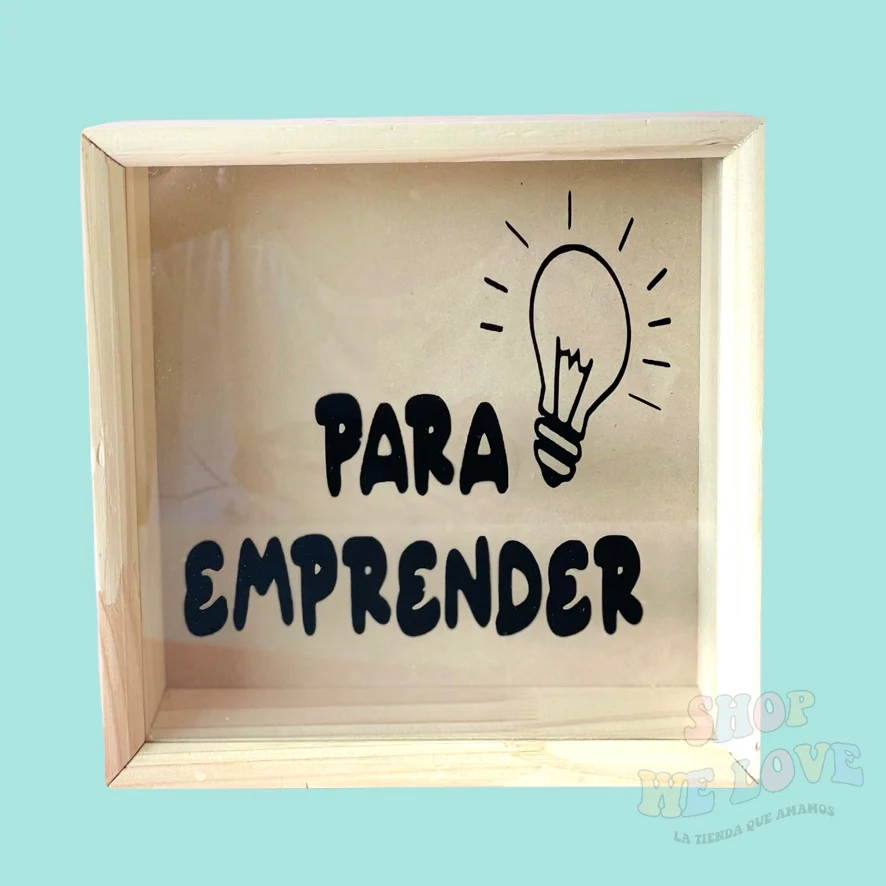 Alcancia " Para Emprender"
