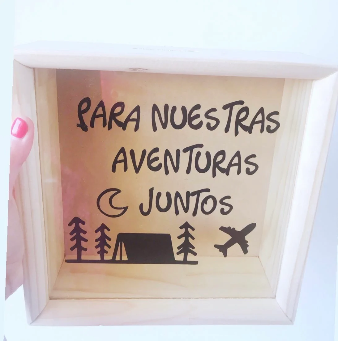 Alcancía "Para nuestras aventuras juntos"