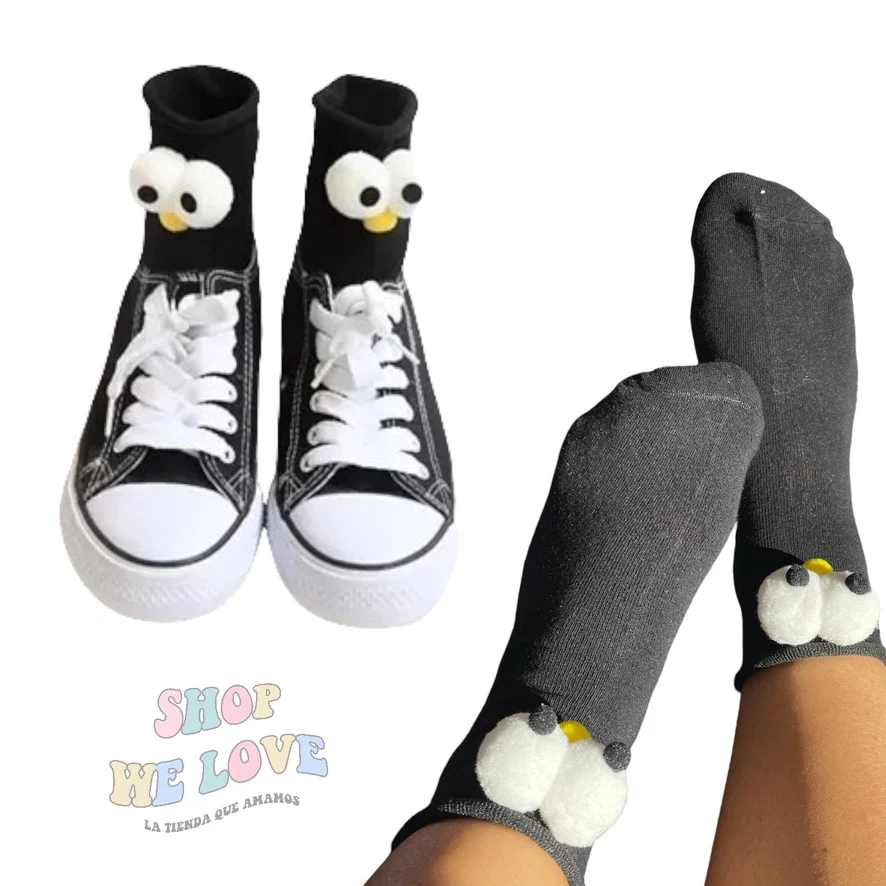 Calcetines Ojos Elmo