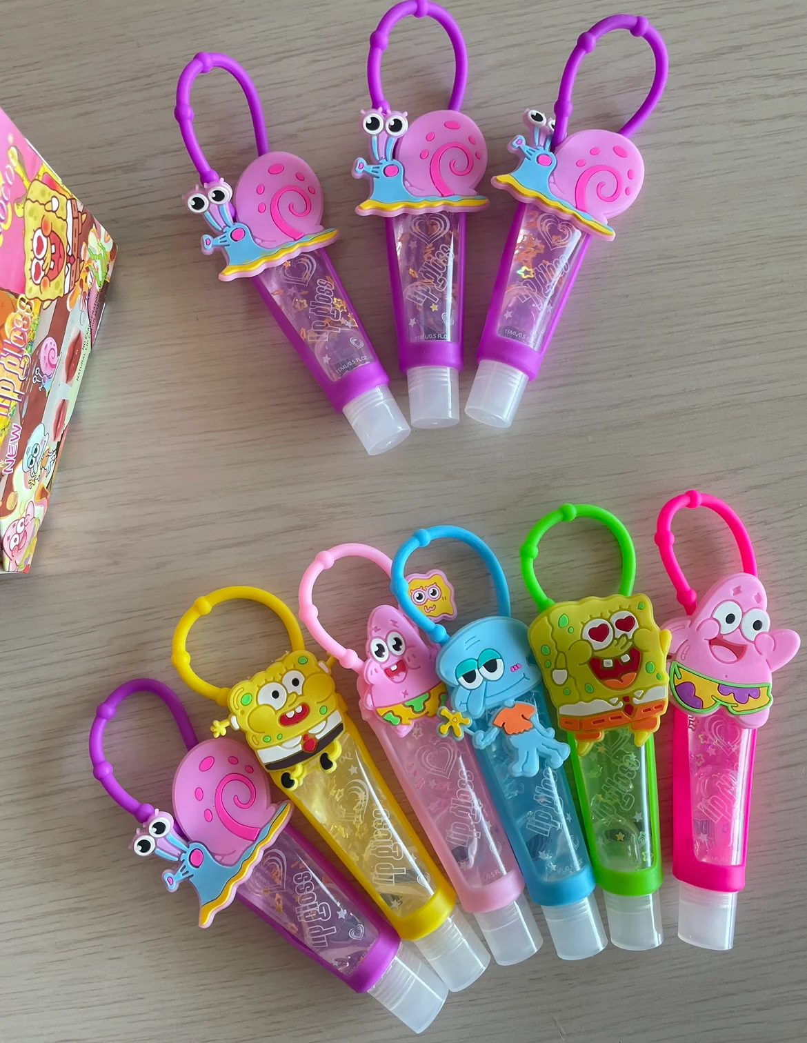 Gloss glitter Bob esponja