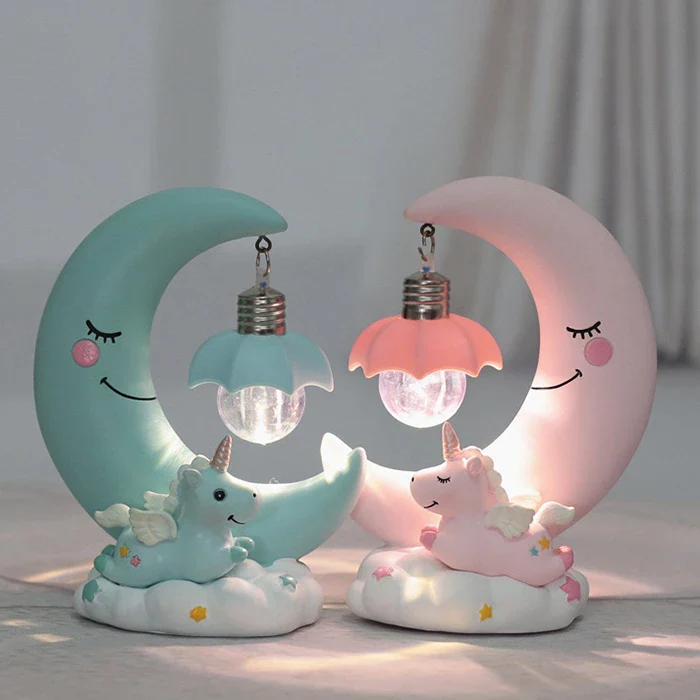Lámpara luna unicornio - Image 3