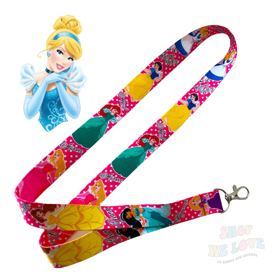 Lanyard Princesas