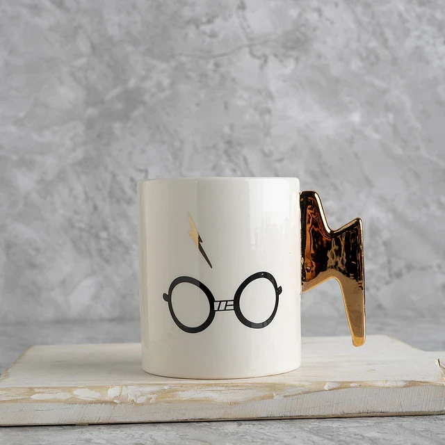 Taza Mágica Inspiración Hechicera Harry potter⚡ – Asa Dorada Edición Especial - Image 7