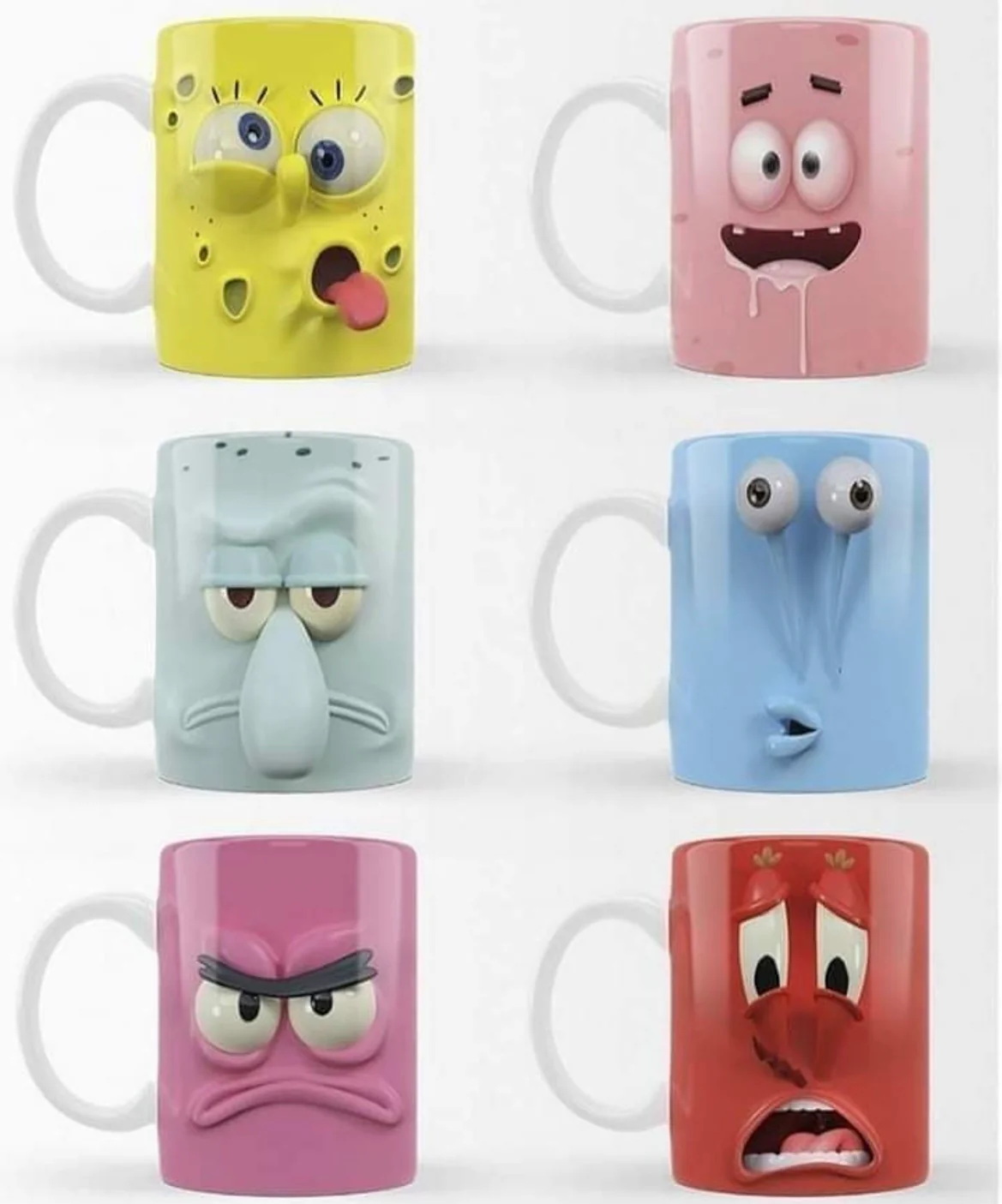 Pack Tazas Bob esponja