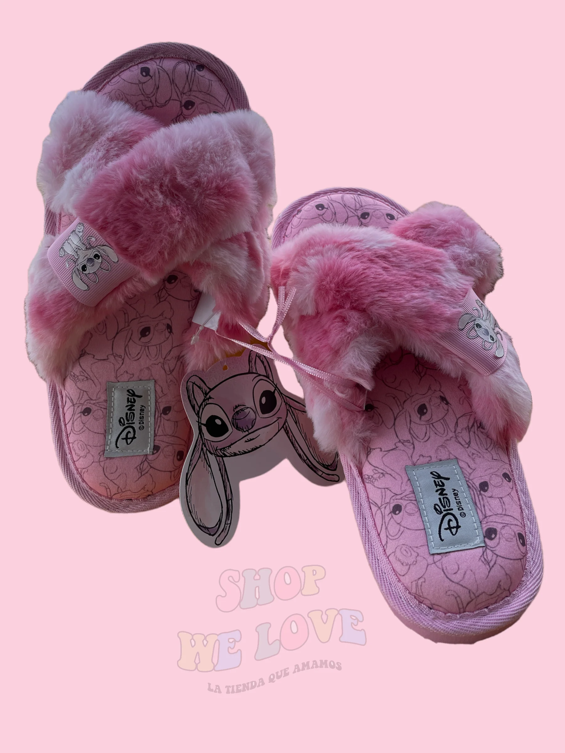 Pantuflas Angel Stitch Peluditas - Image 3