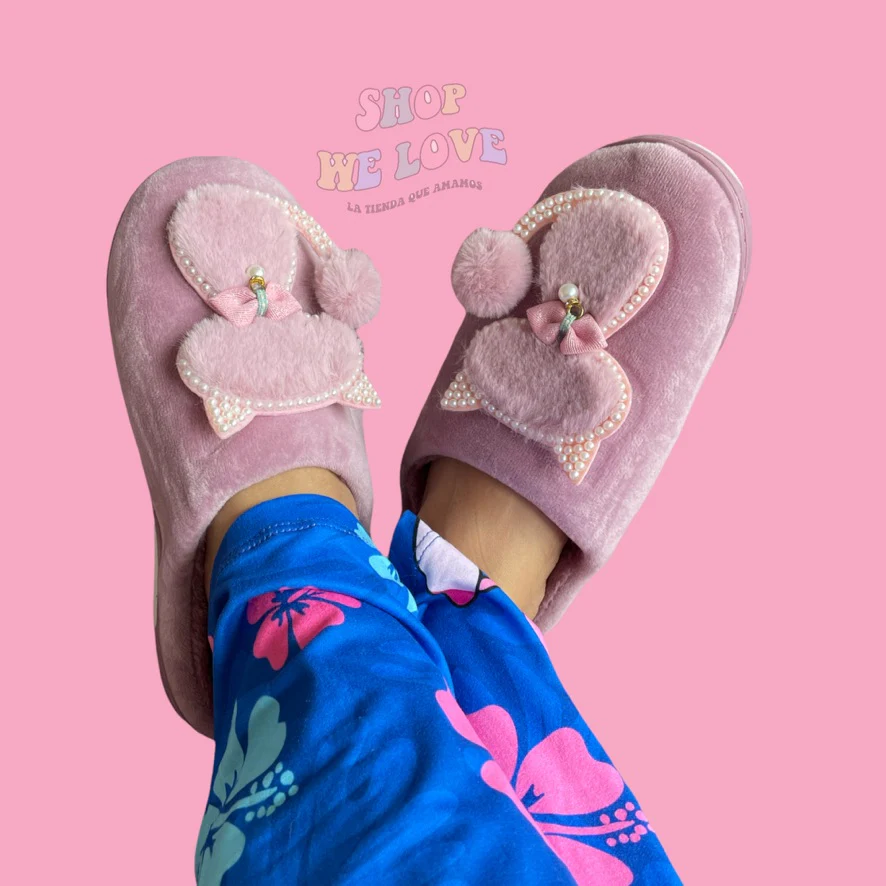 Pantuflas Gatito Colita 3D