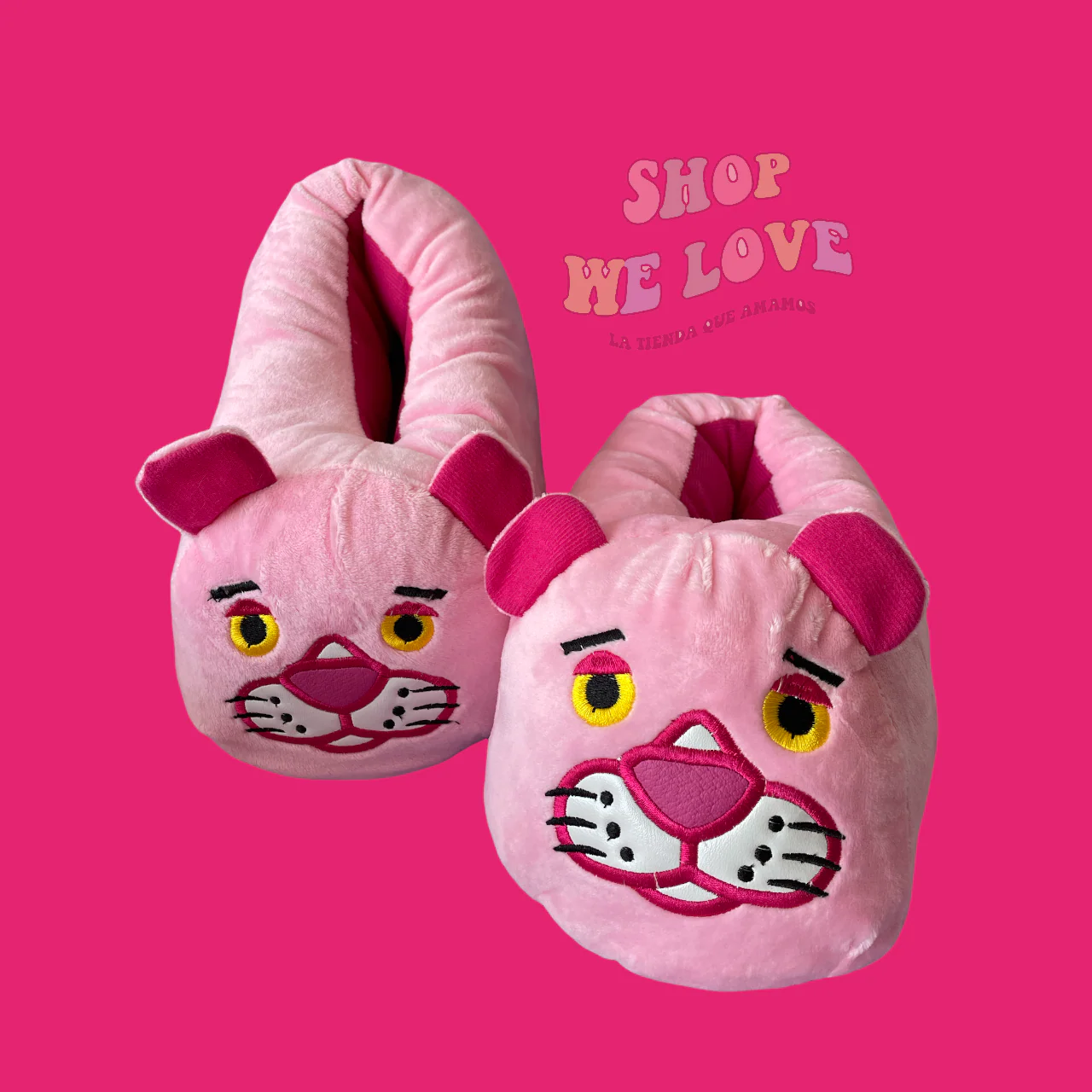 Pantuflas Pantera Rosa
