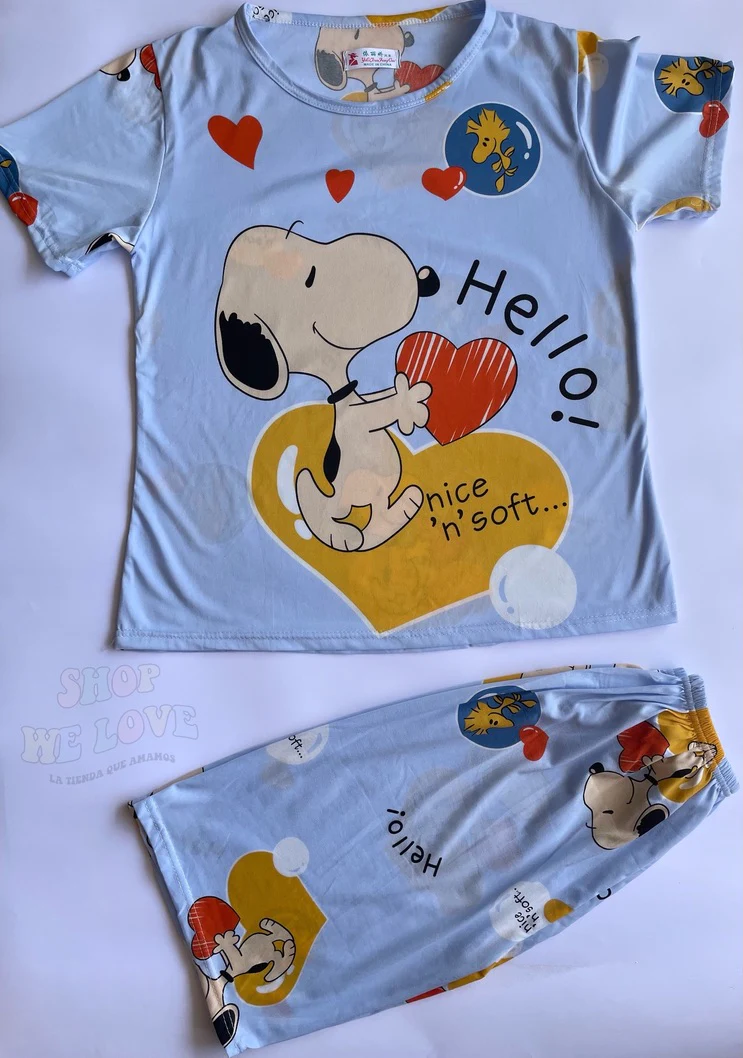 Pijama Snoopy