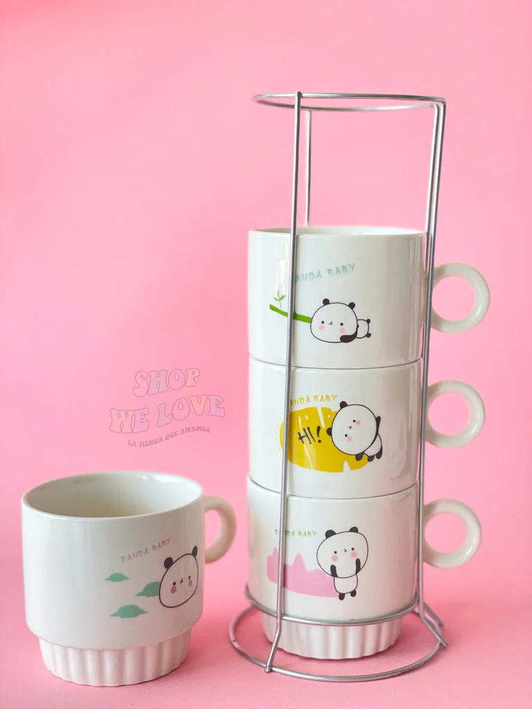 Set Oso Panda + Soporte - Image 3