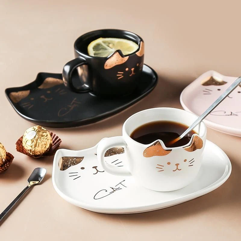 Set taza y plato Gatito - Image 5