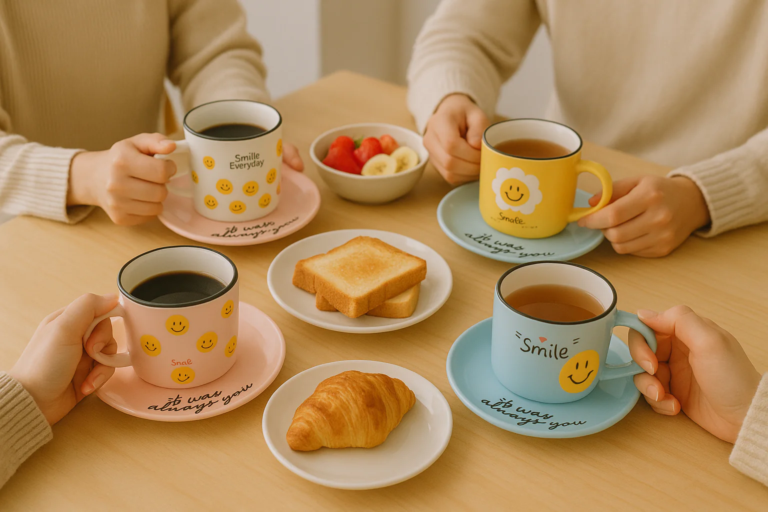 Set Tazon Smile con plato y cucharita - Image 2