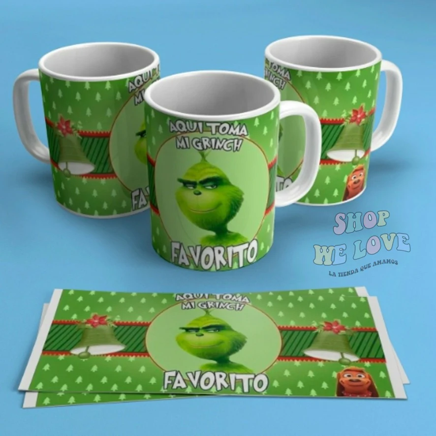 Taza Grinch Navidad