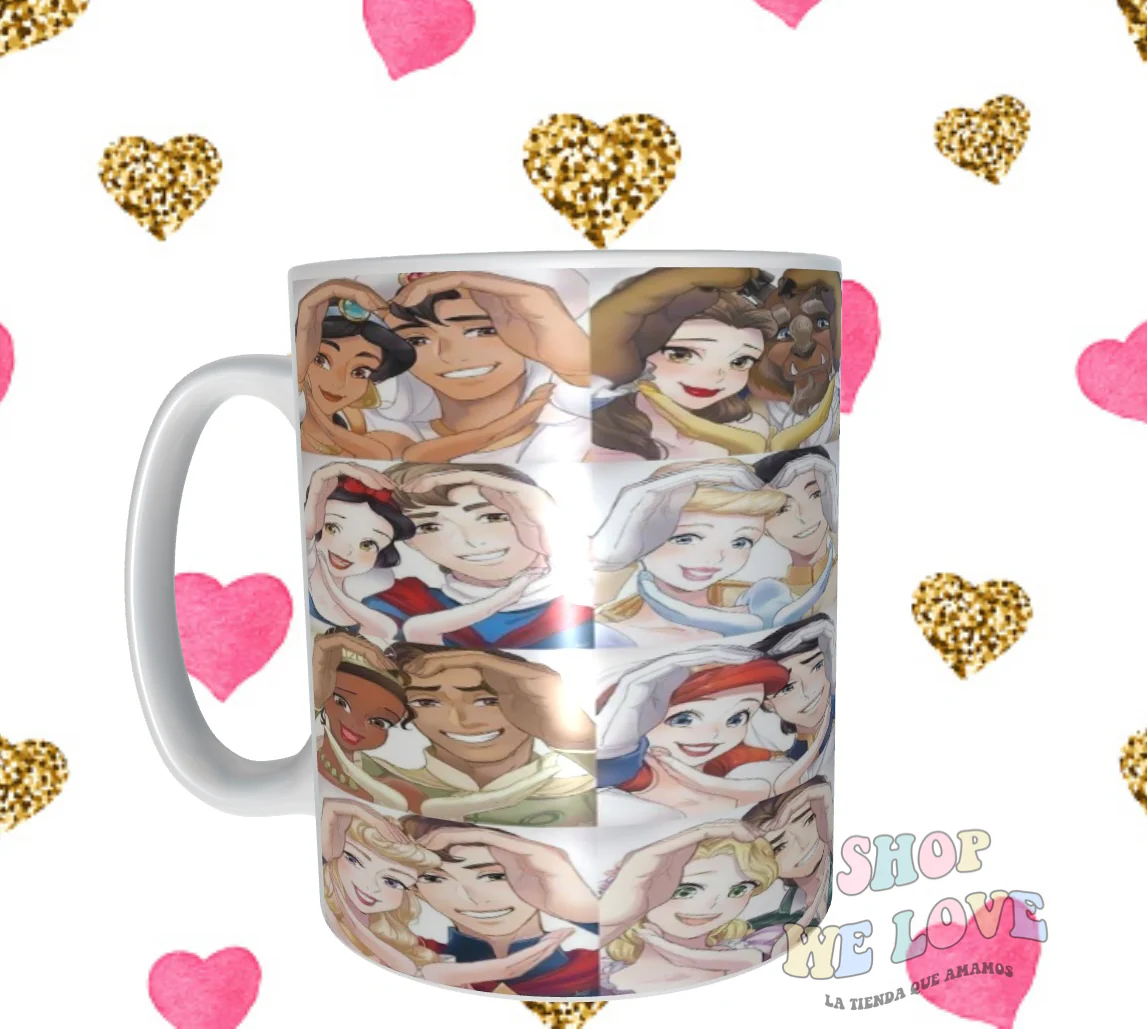 Taza Princesas