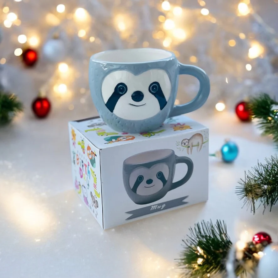 Taza Perezoso “Slow Morning” – Cerámica con Diseño Tierno - Image 4