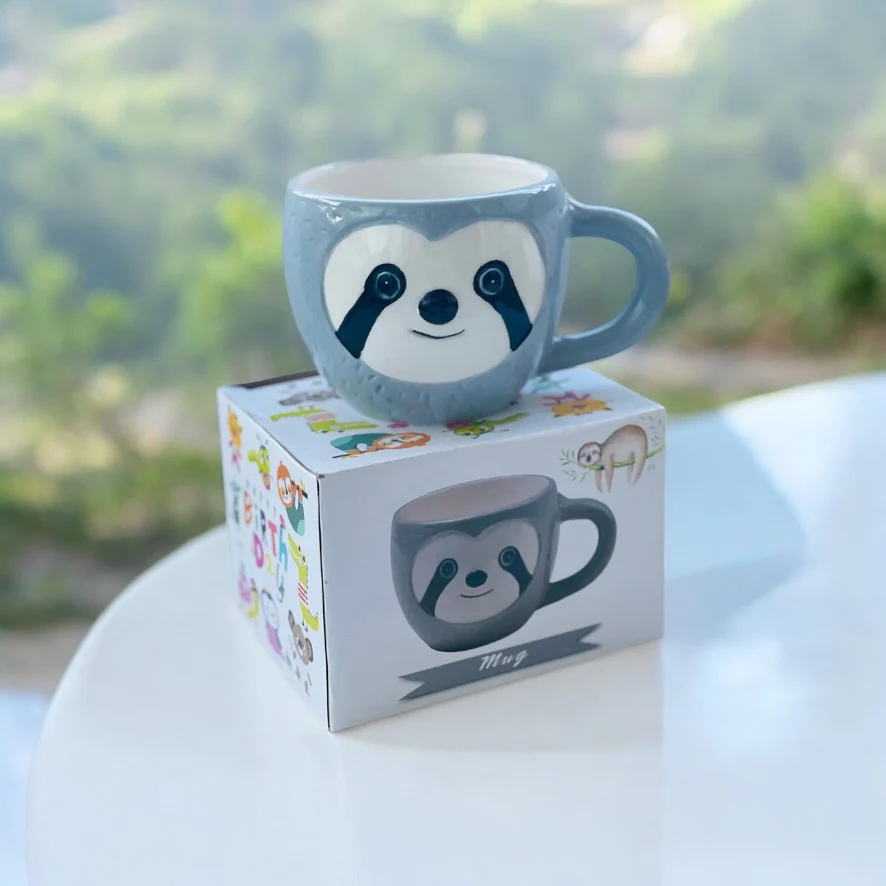 Taza Perezoso “Slow Morning” – Cerámica con Diseño Tierno - Image 6