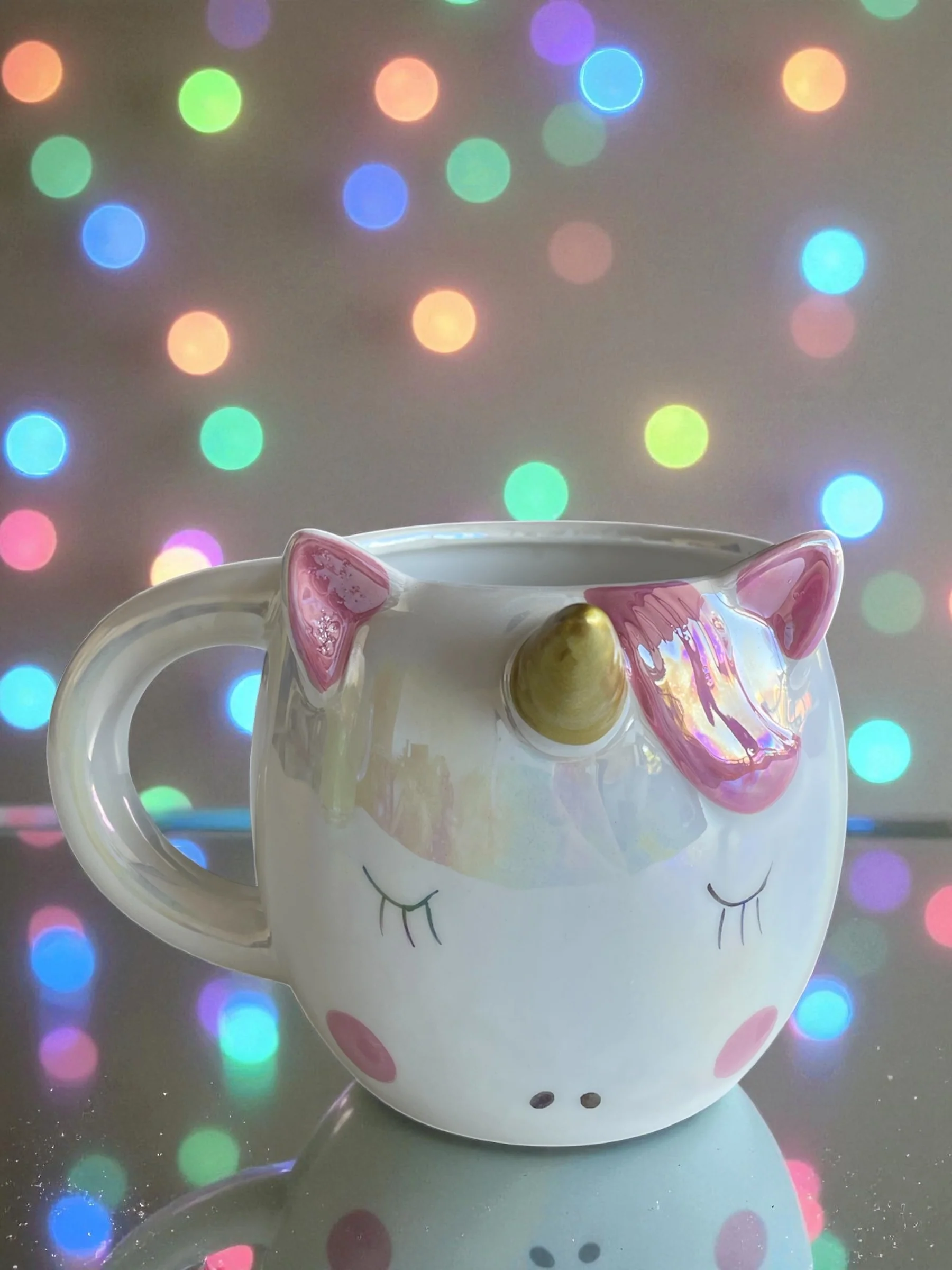 Taza Unicornio Encantado 🌈✨ – Cerámica brillante con diseño mágico - Image 2